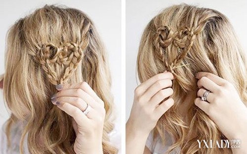 【图】<em>爱心</em>头发怎么扎 可爱的心形<em>发型扎法图</em>