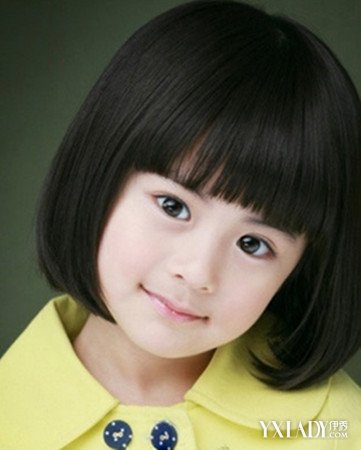 【图】五至<em>十岁女孩短发型</em> 四款发型打造小甜