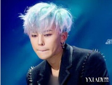 【图】<em>薄荷绿色头发</em>图片 <em>权志龙</em>示范男生个性