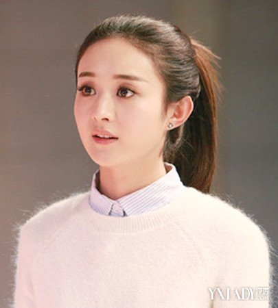 【图】《加油吧实习生》<em>宋暖发型</em>图片 高马尾