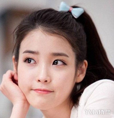 【图】<em>刘海梳上去</em>扎马尾<em>发型</em> 时尚马尾让你夏