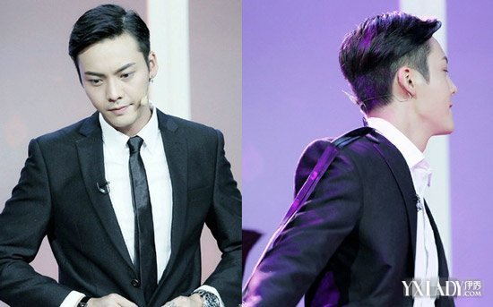 【图】<em>陈伟霆发型</em>图片 港男陈伟霆最新发型引