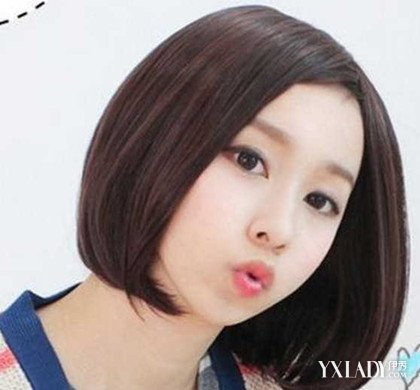 【图】韩版<em>中分学生短发</em>图片 四款<em>发型</em>打造甜