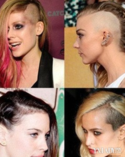 【图】两边剃掉的女生发型盘点 明星两边剃青更加个性