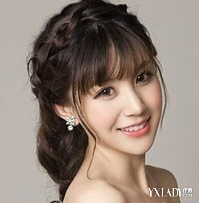 【图】<em>新娘出门发型</em>2015款 打造时尚最美新娘