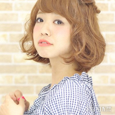【图】2015<em>短发烫头发</em>卷发型图片 简单时尚还