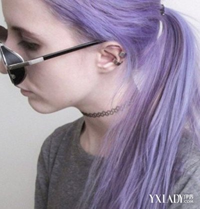 【图】蓝紫色头发图片集合 尽显小清新范儿