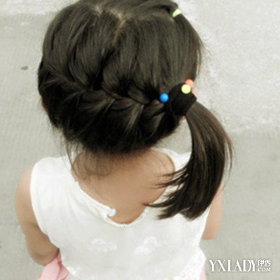 【图】2015儿童女孩扎辫子发型 女童必学清凉发型