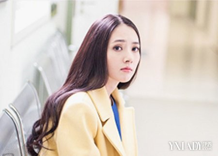 【图】<em>神犬小七</em>郭碧婷<em>发型</em> 中分<em>发型</em>淑女气质