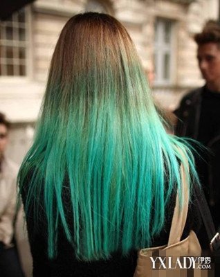 【图】亚麻绿色头发图片欣赏 2种方法教你染亚麻绿色头发
