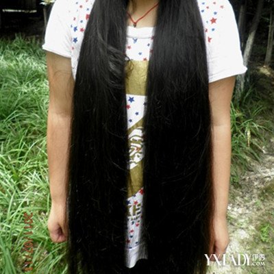 欣赏超长超粗长发美女图片 介绍如何把长发编织好的步骤