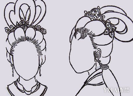 【图】揭秘唐朝女子发型 品味历史的时尚变迁