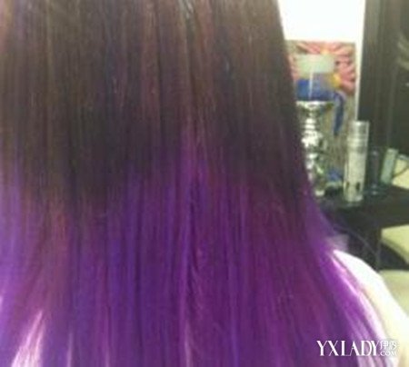 染了紫色头发后用什么颜色可以盖掉?深咖色盖一下会出来什么色?