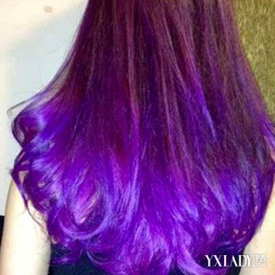 【图】红头发如何染紫色头发 DIY发型不容错过