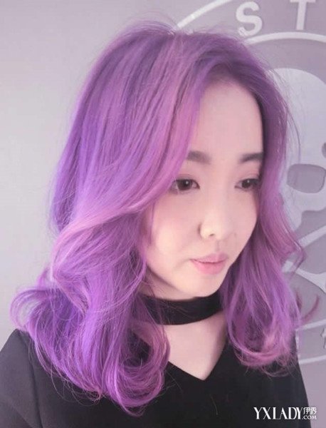 【图】亮紫色头发怎么做呢 小编教你几招染发