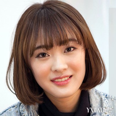 【图】女学生中短发发型推荐 甜美精致显校花