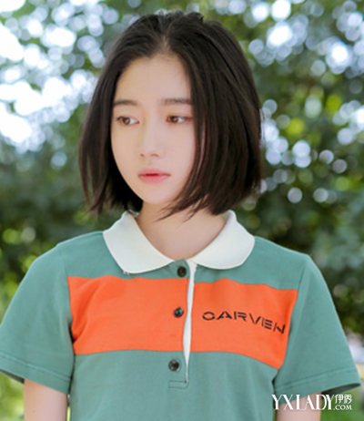 韩国女中学生发型图片 打造清纯可人校花气质