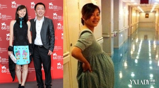 [组图] 黄渤妻子在美待产 第二胎 论产后怎样快速