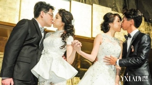 【图】双胞胎依依佩佩 穿纱裙来势胸涌_美体