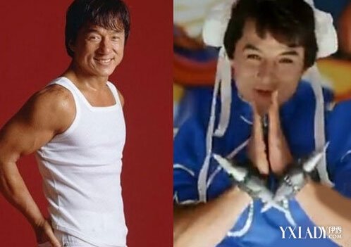 【 成龙 又来duang】 成龙cos春丽 旧照走红 成龙