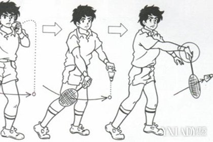 【图】羽毛球发球姿势有哪些 教你5种正确的姿势