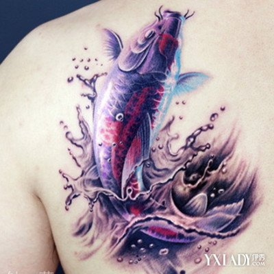 【图】鲤鱼纹身图案大全图片欣赏 刺青已成为