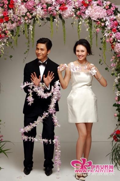 陈坤袁泉另类海报打造大老婆小丈夫主题(组图)