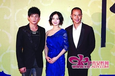 吴奇隆, 刘诗诗 , 郑嘉颖 (从左至右)