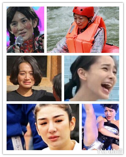 女星为真人秀拼了: angelababy 假 下巴 露陷 宋佳