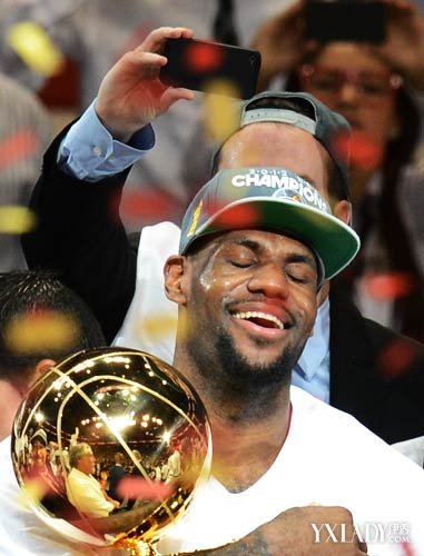 【图】詹姆斯总冠军写真图片 总决赛第七场细