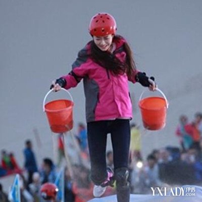 【图】熊黛林紧身裤跑男照片曝光 女神之路被