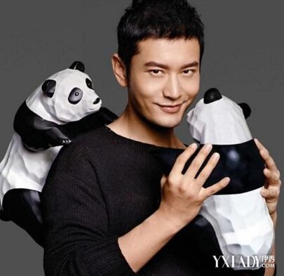 【图】黄晓明上新闻联播表振奋 其盼望国家扶