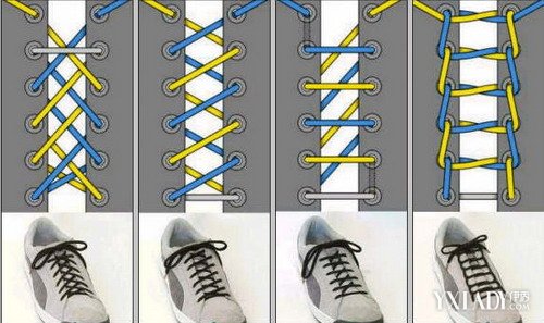 【图】一字鞋带的系法图解 手把手教你各种鞋带绑法