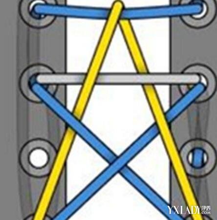 【图】五孔休闲鞋鞋带系法介绍 四种鞋带系法让你系出独特的风格