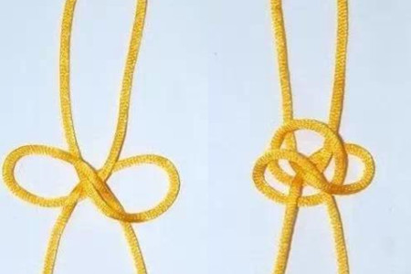 金项链绳子打结方法图片