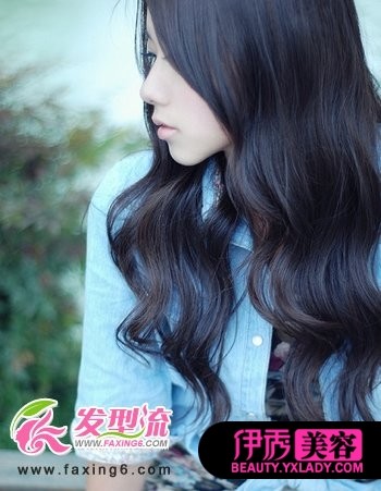 唯美长卷发