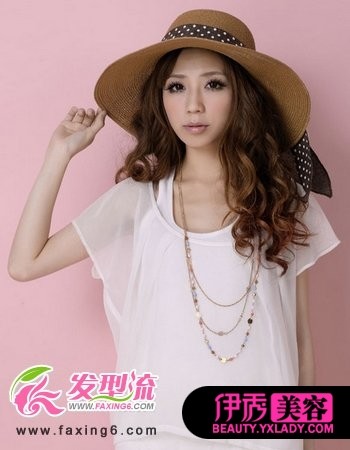 中长发发型图片欣赏 塑造美美形象