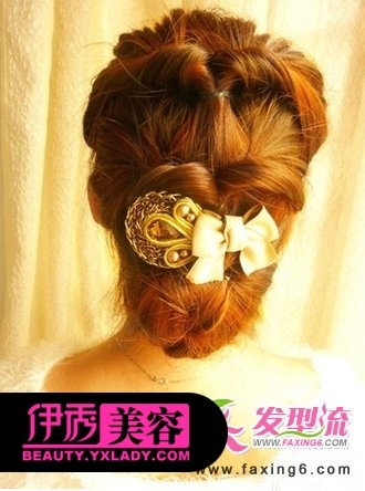 唯美公主式半扎发发型 DIY清纯气质发型