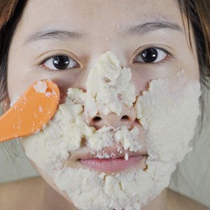 豆渣面膜