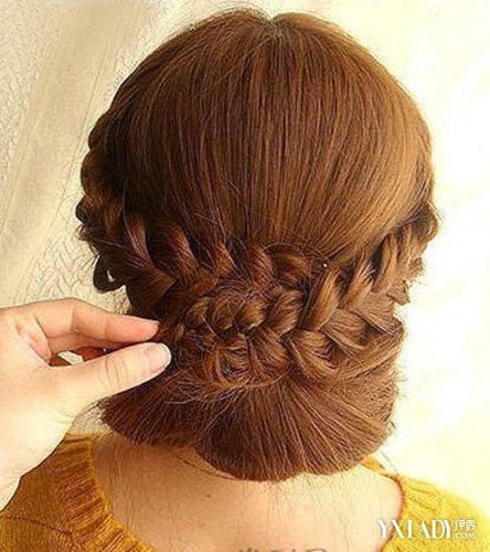 【图】伴娘盘发发型图片分享 助你轻松参加幸福婚宴
