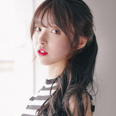 【图】学生齐刘海马尾辫扎法大全 瘦脸减龄的