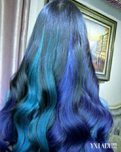 【图】墨蓝色头发图片盘点 时尚魅力充满知性美